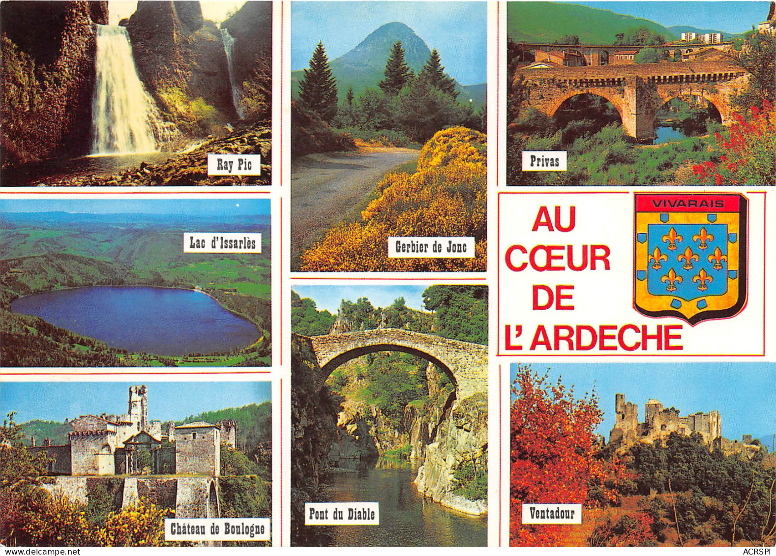 Au Coeur De L Ardeche 13(scan Recto-verso) MB2376 - Sonstige & Ohne Zuordnung