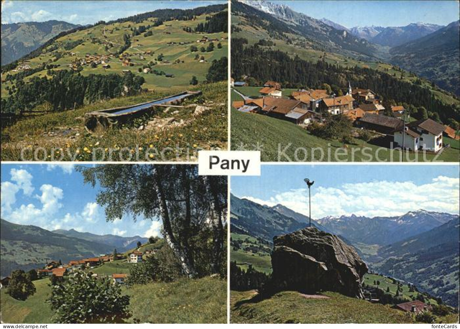 12505974 Pany Silvretta Hochwang Gueggelstein Pany - Other & Unclassified