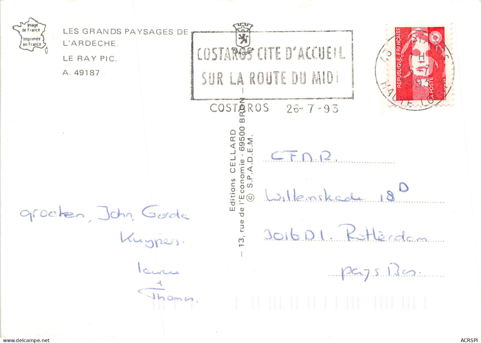 LE RAY PIC 28(scan Recto-verso) MB2376 - Altri & Non Classificati