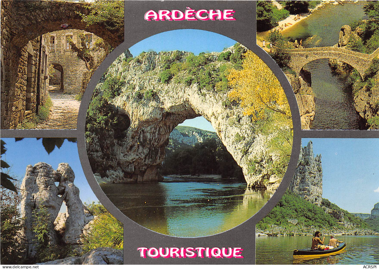 ARDECHE TOURISTIQUE 6(scan Recto-verso) MB2377 - Autres & Non Classés