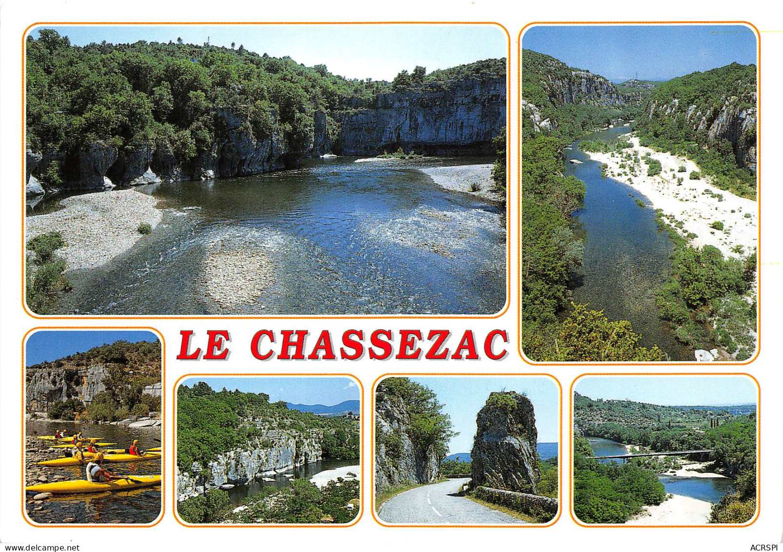 LES GORGES DU CHASSEZAC 9(scan Recto-verso) MB2377 - Autres & Non Classés