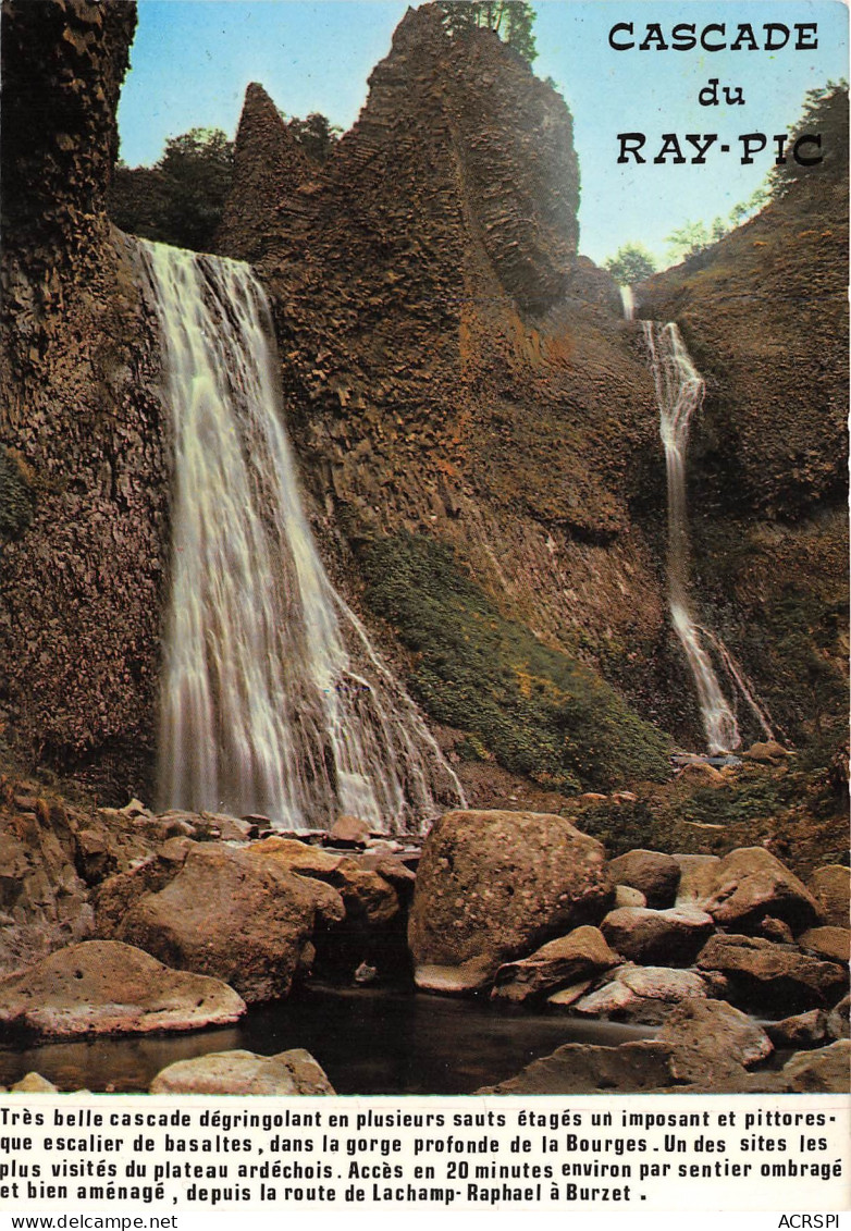 LA CASCADE DU RAY PIC 14(scan Recto-verso) MB2377 - Autres & Non Classés