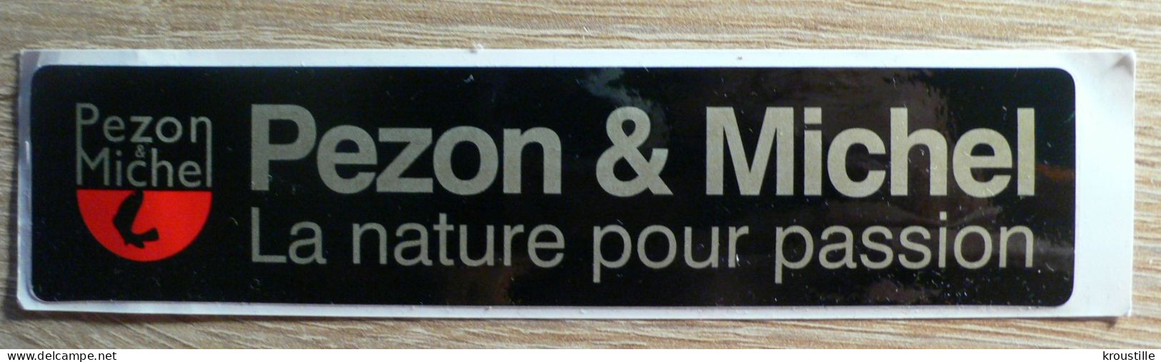 PECHE : AUTOCOLLANT PEZON & MICHEL - LA NATURE POUR PASSION - Stickers