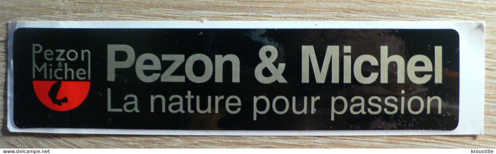 PECHE : AUTOCOLLANT PEZON & MICHEL - LA NATURE POUR PASSION - Autocollants