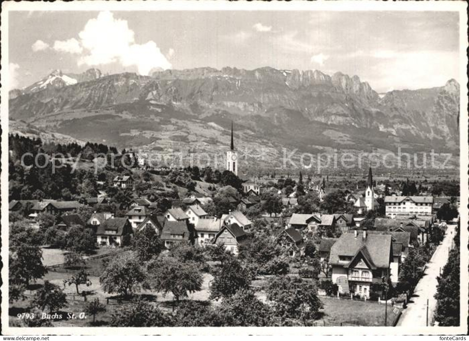 12503598 Buchs SG Panorama Buchs SG - Andere & Zonder Classificatie