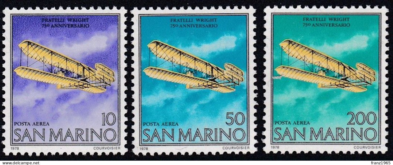 Wright Brothers - 1978 - Unused Stamps