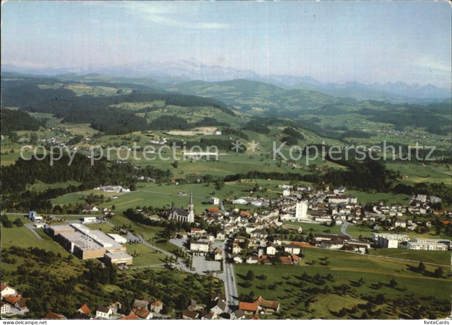 12500930 Bazenheid Mit Saentis Appenzeller Alpen Fliegeraufnahme Bazenheid - Other & Unclassified