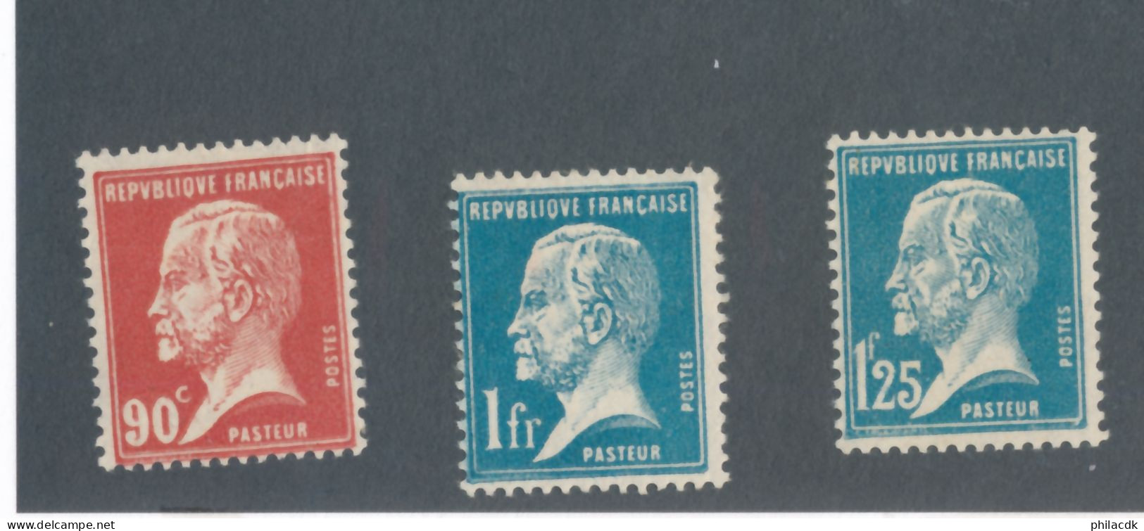 FRANCE - N° 178/80 NEUFS* AVEC CHARNIERE - COTE : 69€ - 1923/26 - 1922-26 Pasteur