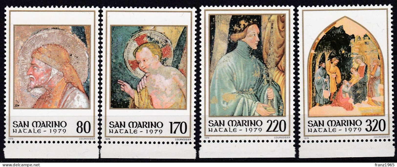 Christmas - 1979 - Unused Stamps