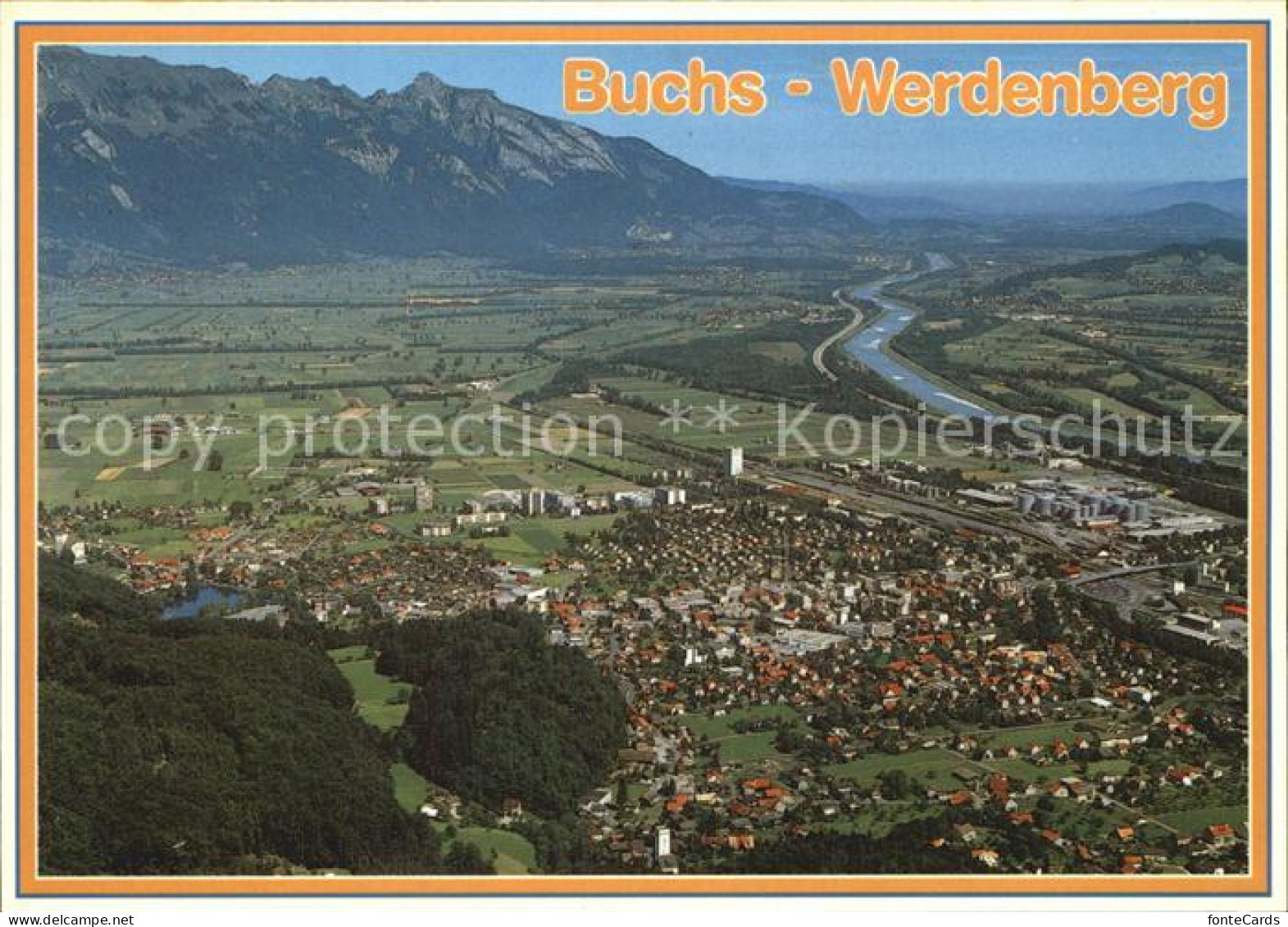 12500280 Buchs-Werdenberg Luftaufnahme Buchs-Werdenberg - Other & Unclassified