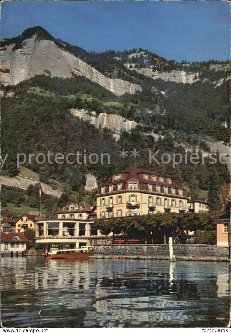 12500278 Vitznau Hotel Terminus Vierwaldstaettersee Vitznau - Autres & Non Classés