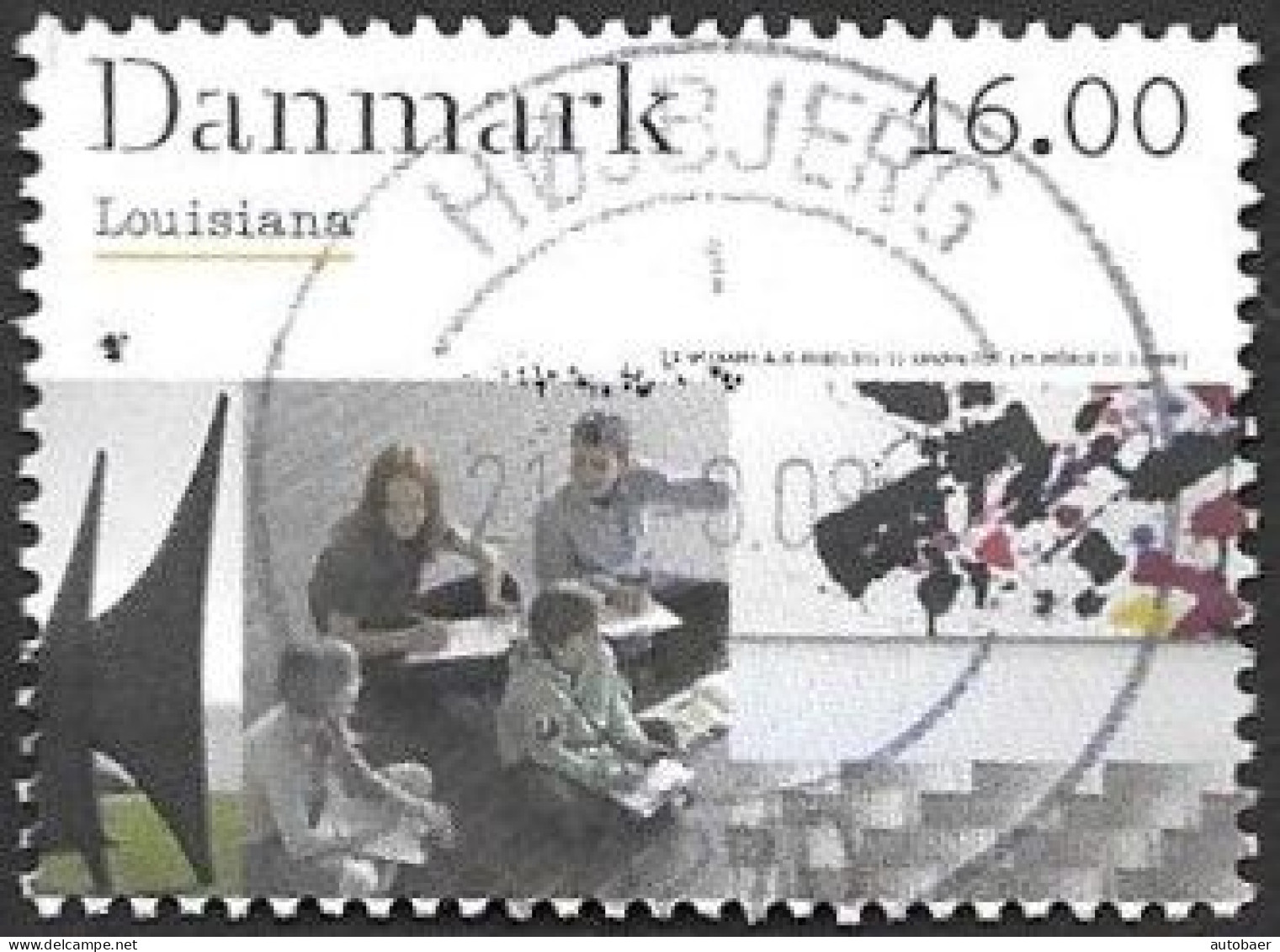 Denmark Danmark Dänemark 2008 Art Museum Louisiana Michel Nr. 1500 Cancelled Oblitere Gestempelt Used Oo - Gebraucht