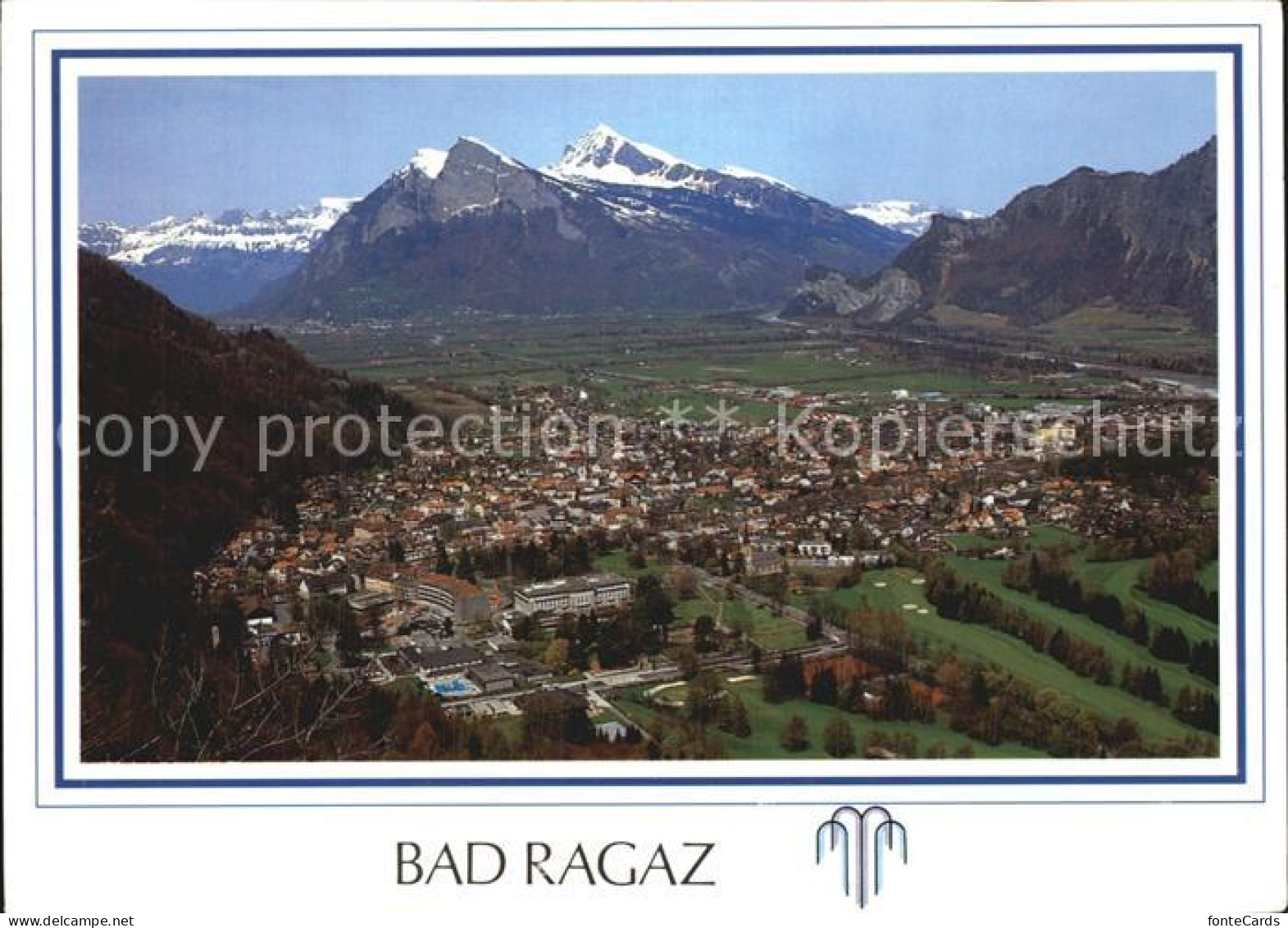 12499110 Bad Ragaz Fliegeraufnahme Bad Ragaz - Other & Unclassified