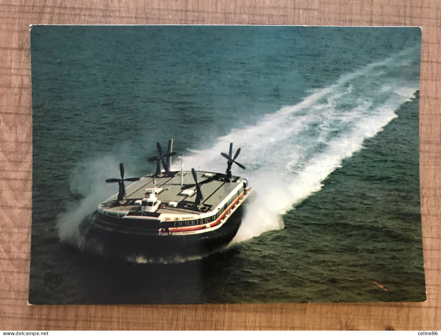 HOVERCRAFT Lignes DOUVRES BOULOGNE DOUVRES CALAIS Aéroglisseur Mark III N4 - Luftkissenfahrzeuge