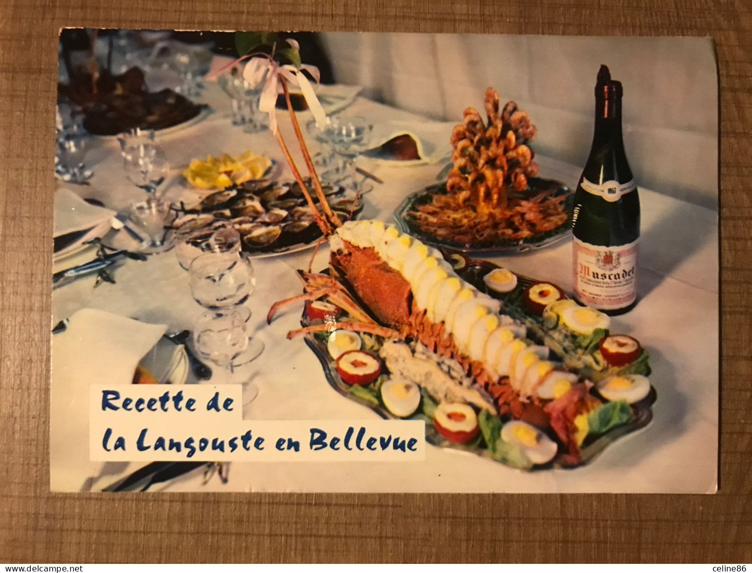 GASTRONOMIE FRANCAISE Langoustes, Homards Ou Crabes Recette La Langouste En Bellevue - Recepten (kook)
