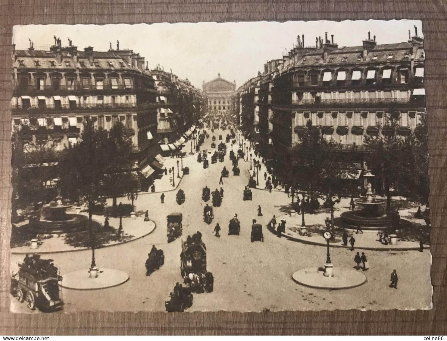 Les Laboratoires SAREIN Paris Avenue De L'Opéra - Werbepostkarten