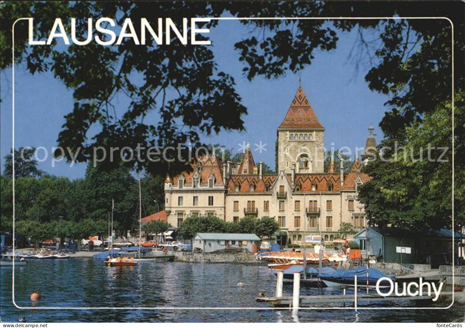 12498931 Lausanne Ouchy Schloss Lausanne Ouchy - Autres & Non Classés