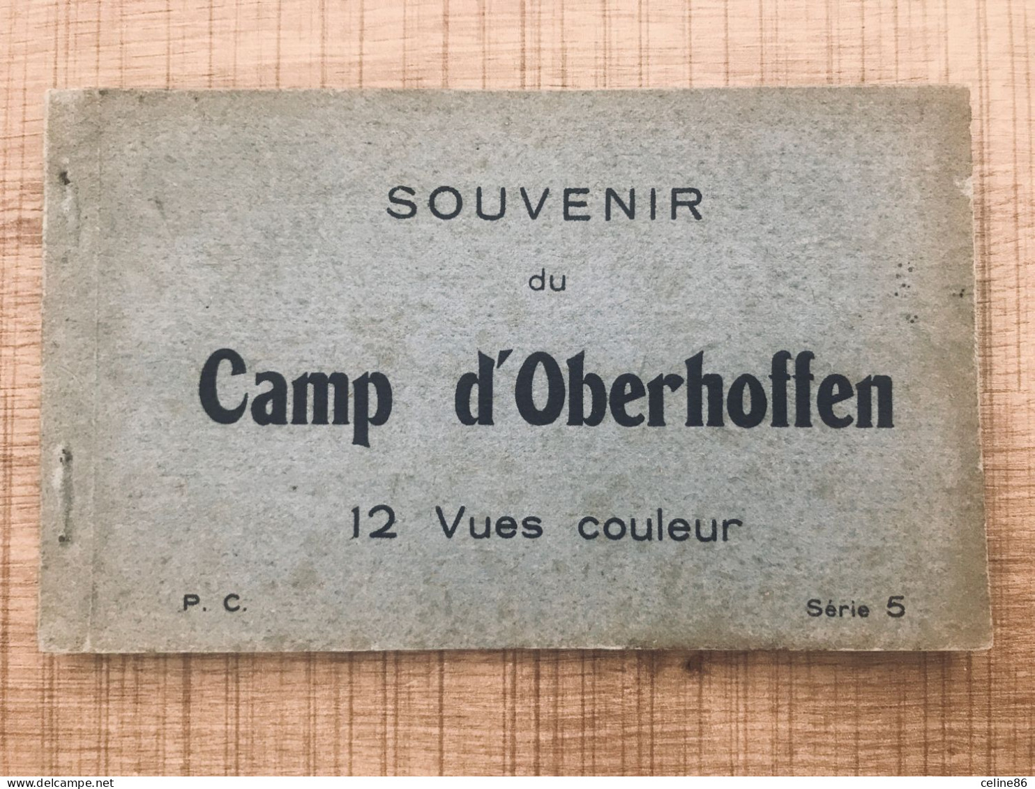 Carnet Souuvenir Du Camp D'Oberhoffen 12 Vues Couleur - Other & Unclassified