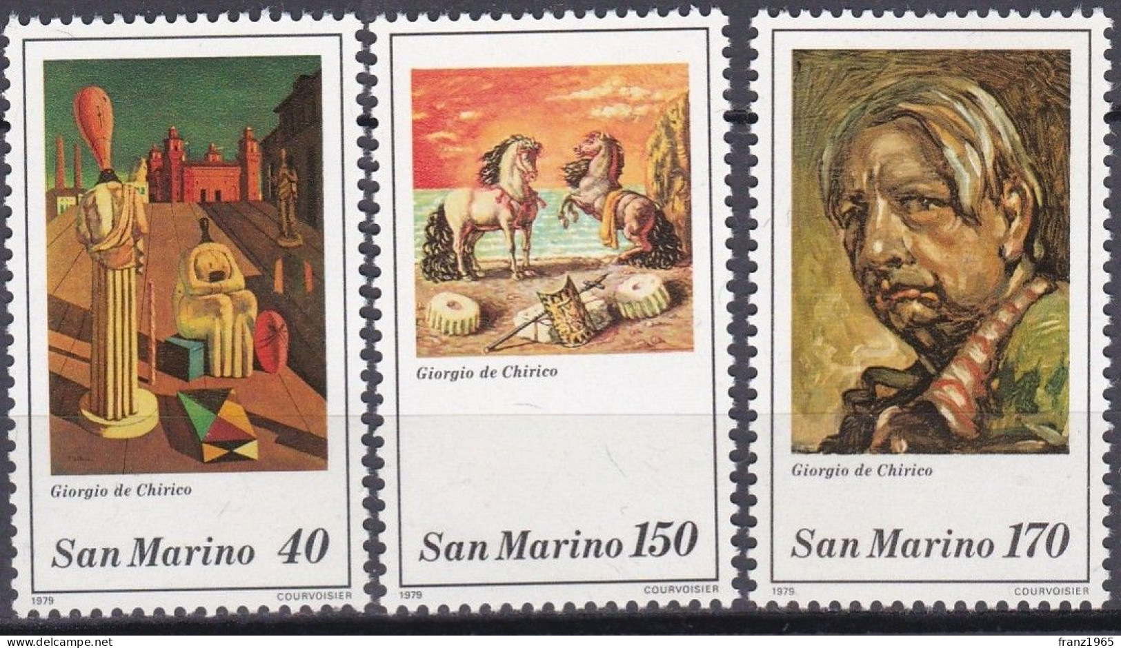 Giorgio De Chirico - 1979 - Unused Stamps