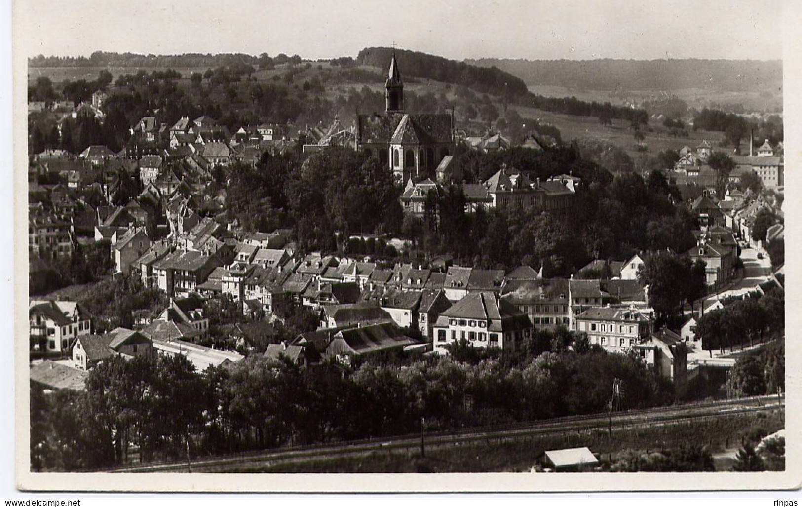 (68) ALTKIRCH Vue Générale, Voie De Chemin De Fer (Haut Rhin) - Altkirch