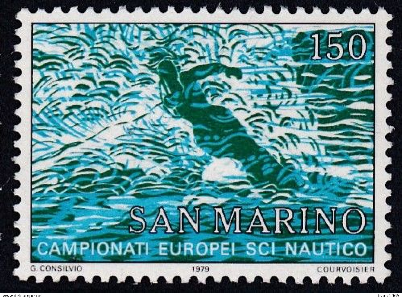 European Waterskiing Games - 1979 - Unused Stamps