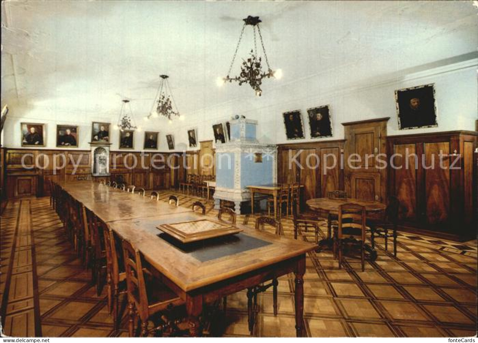 12494448 Engelberg OW Benedektiner Abtei Gaeste Speisesaal Engelberg - Andere & Zonder Classificatie