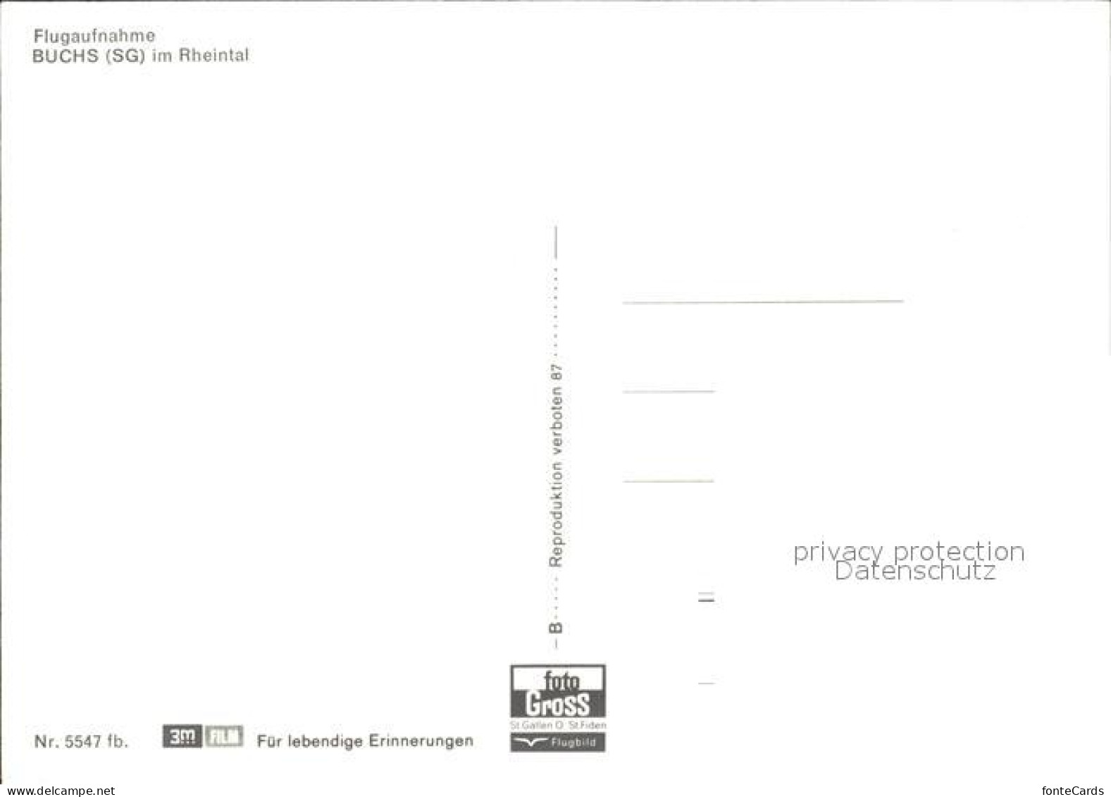 12493684 Buchs SG Rheintal Fliegeraufnahme Buchs SG - Sonstige & Ohne Zuordnung