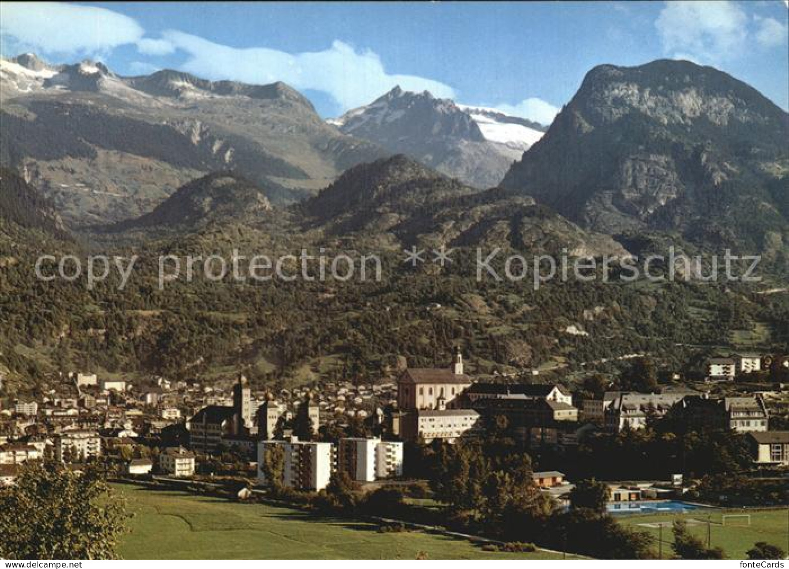 12493614 Brig Panorama Blick Gegen Die Belalp Brig - Other & Unclassified