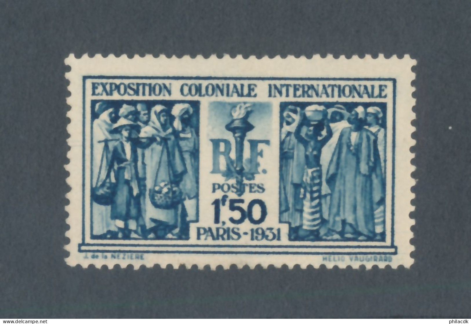 FRANCE - N° 274 NEUF* AVEC CHARNIERE AVEC GOMME NON ORIGINALE (GNO) - COTE : 50€ - 1930/31 - Unused Stamps