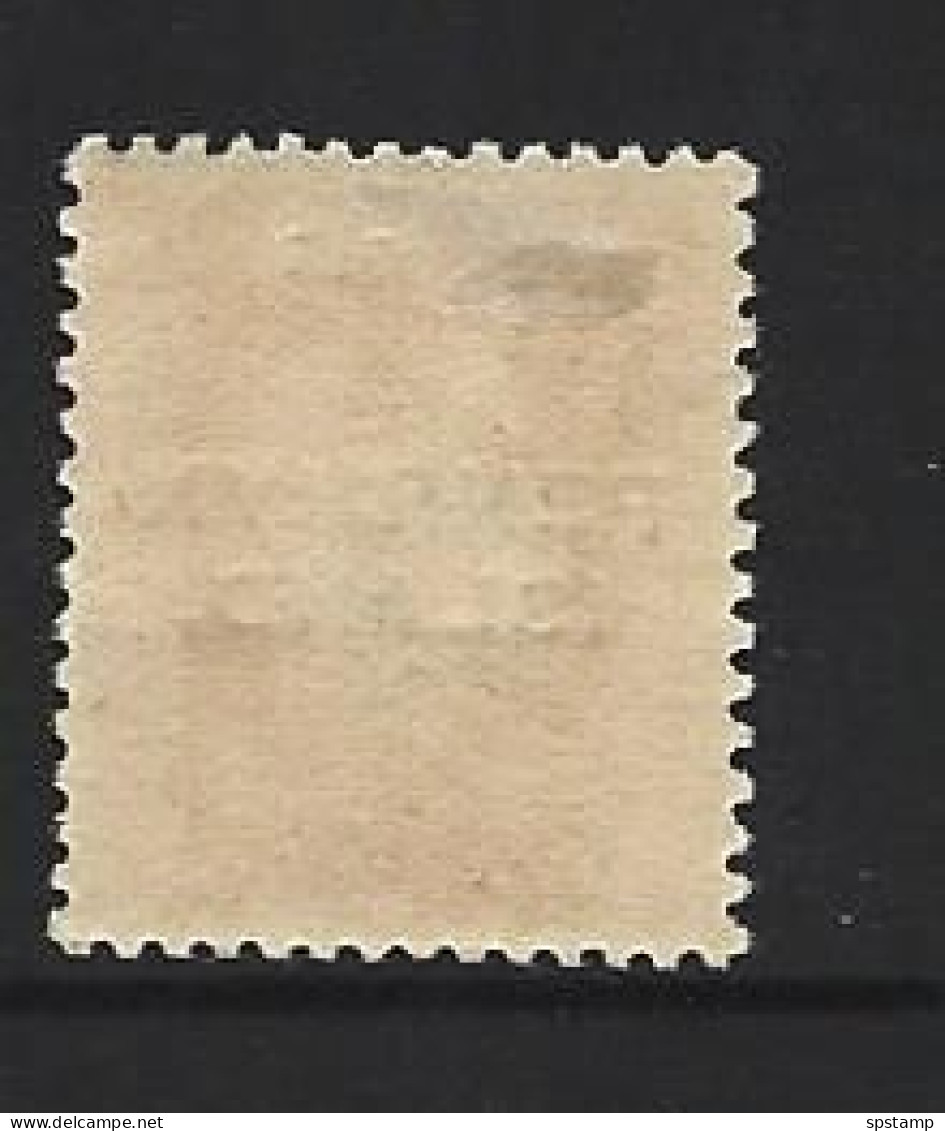 Penrhyn Island 1917 - 1920 Overprints On KGV Perf. 14 X 13.5 1 Shilling Value MLH - Penrhyn