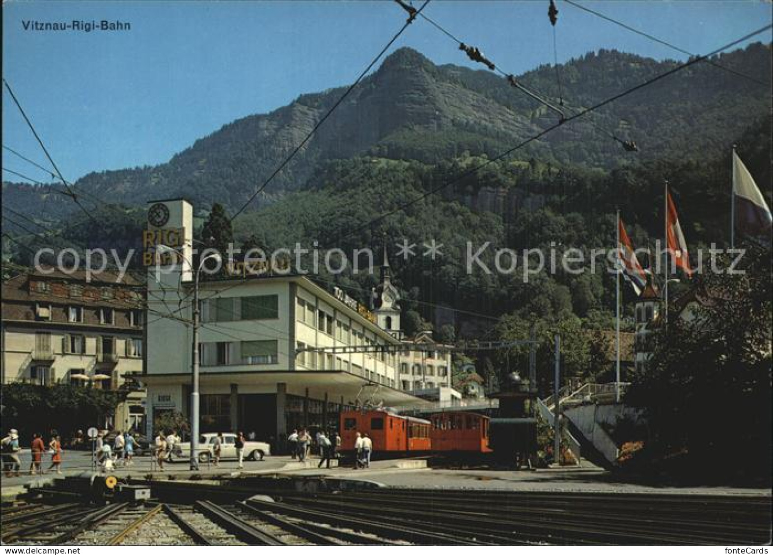 12488621 Vitznau Rigi Bahnhof Vitznau - Autres & Non Classés