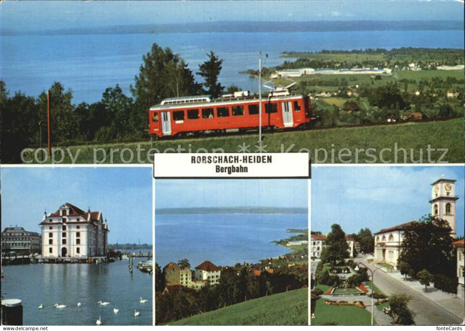 12488404 Rorschach Bodensee Heiden Bergbahn Altenrhein  Rorschach - Autres & Non Classés