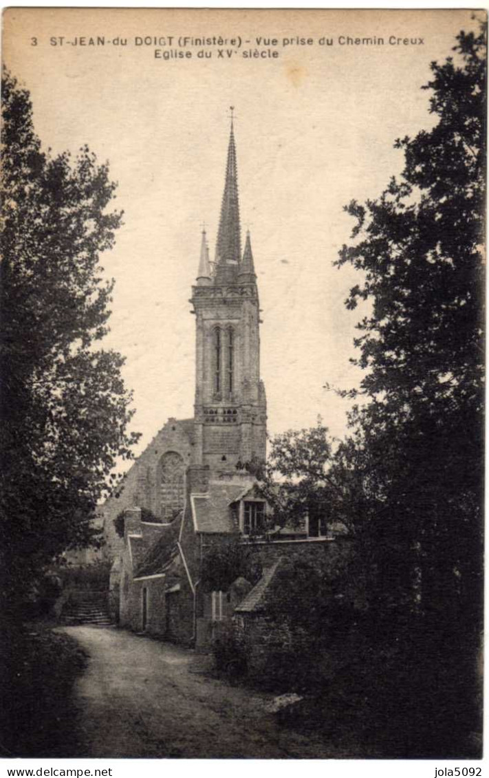 29 / SAINT-JEAN-DU-DOIGT - Vue Prise Du Chemin Creux - Saint-Jean-du-Doigt