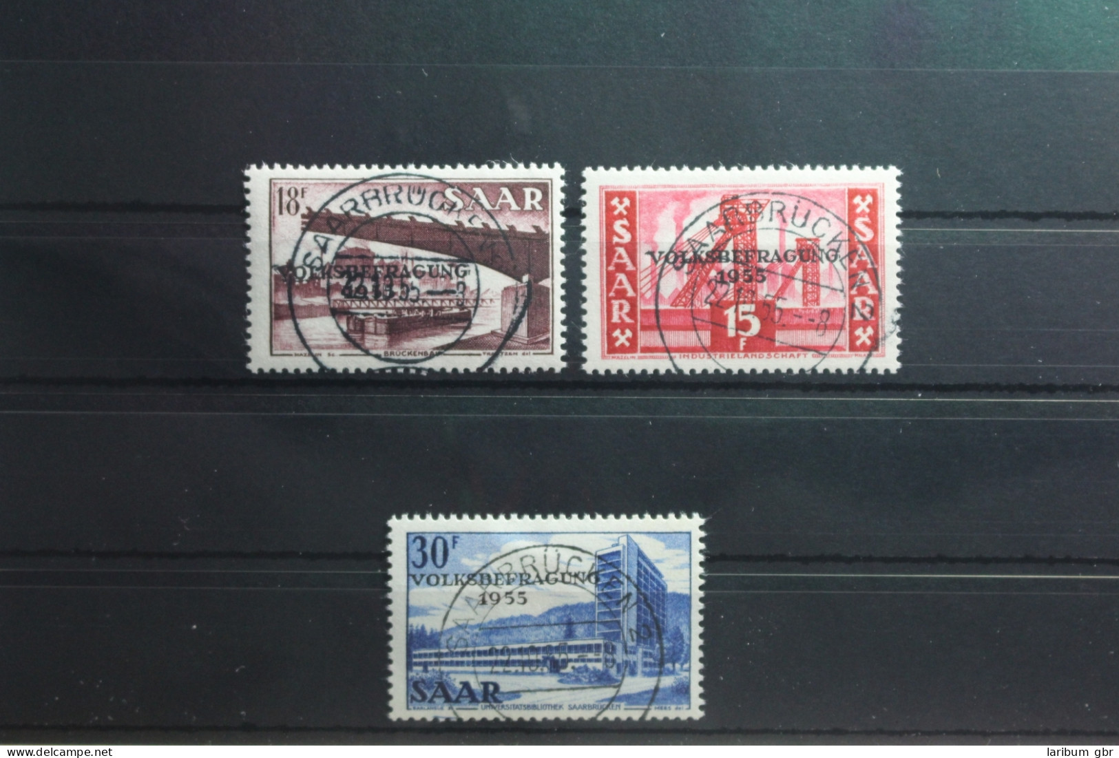 Saarland 362-364 Gestempelt Mit Vollstempel #TV166 - Andere & Zonder Classificatie