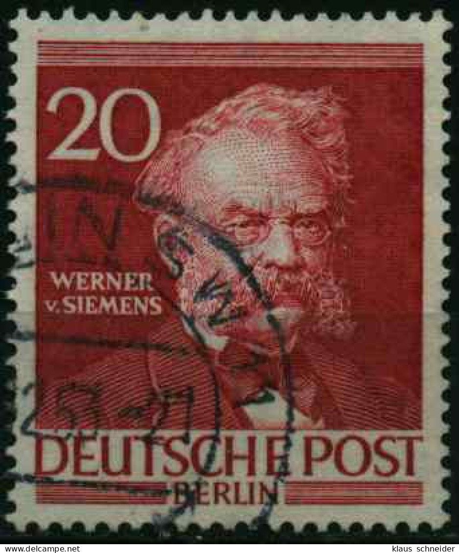 BERLIN 1952 Nr 97 Gestempelt X112B36 - Used Stamps