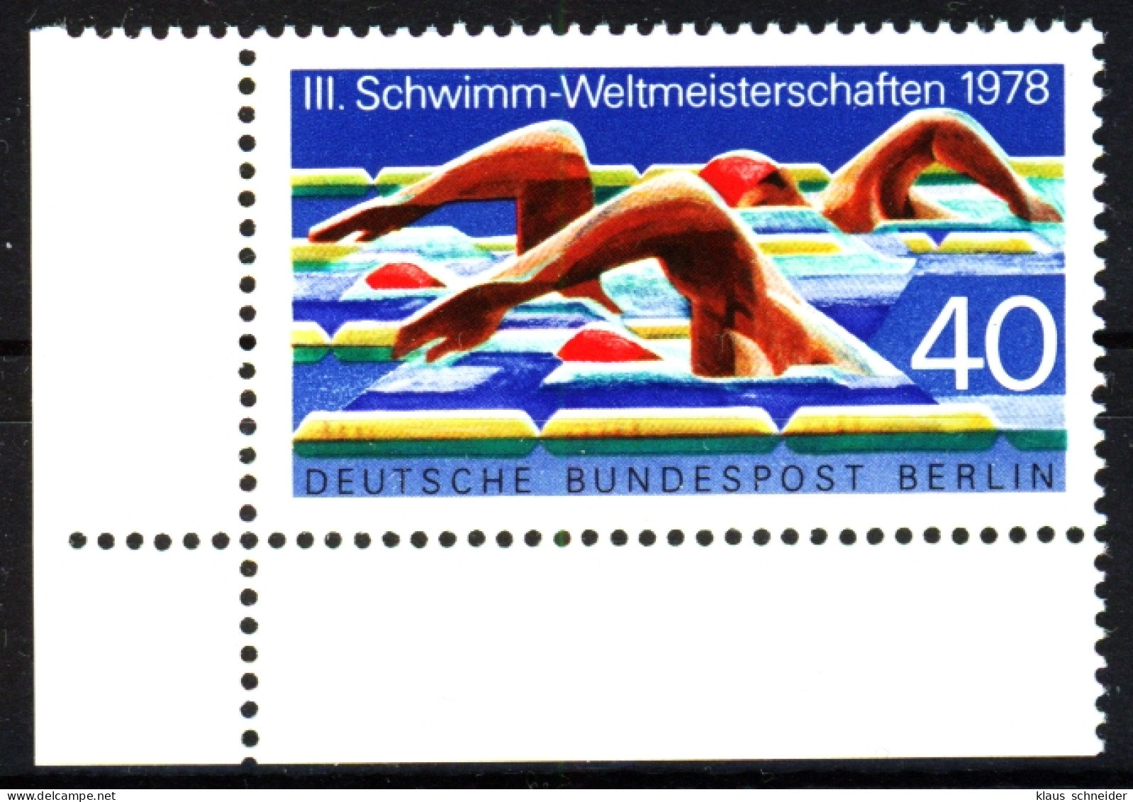 BERLIN 1978 Nr 571 Postfrisch ECKE-ULI X1D5C32 - Unused Stamps