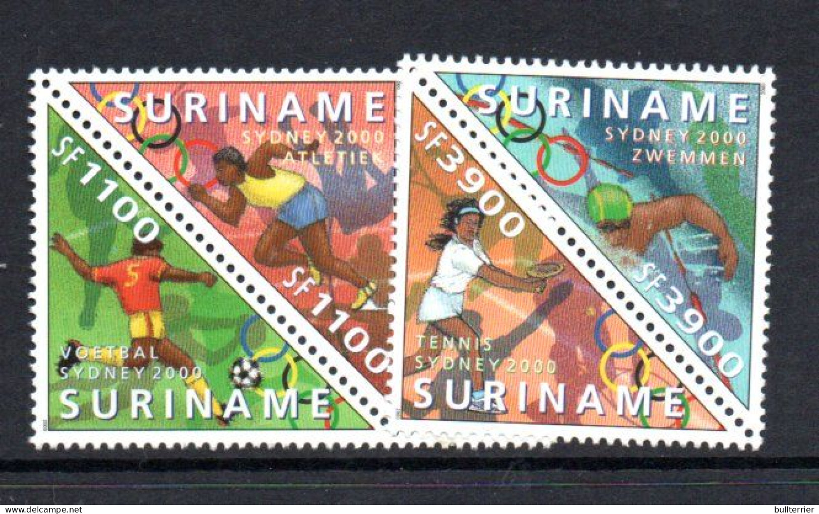 OLYMPICS - Surinam - 2000 - Sydney Olympics Set Of 4 MNH   Sg £28 - Zomer 2000: Sydney