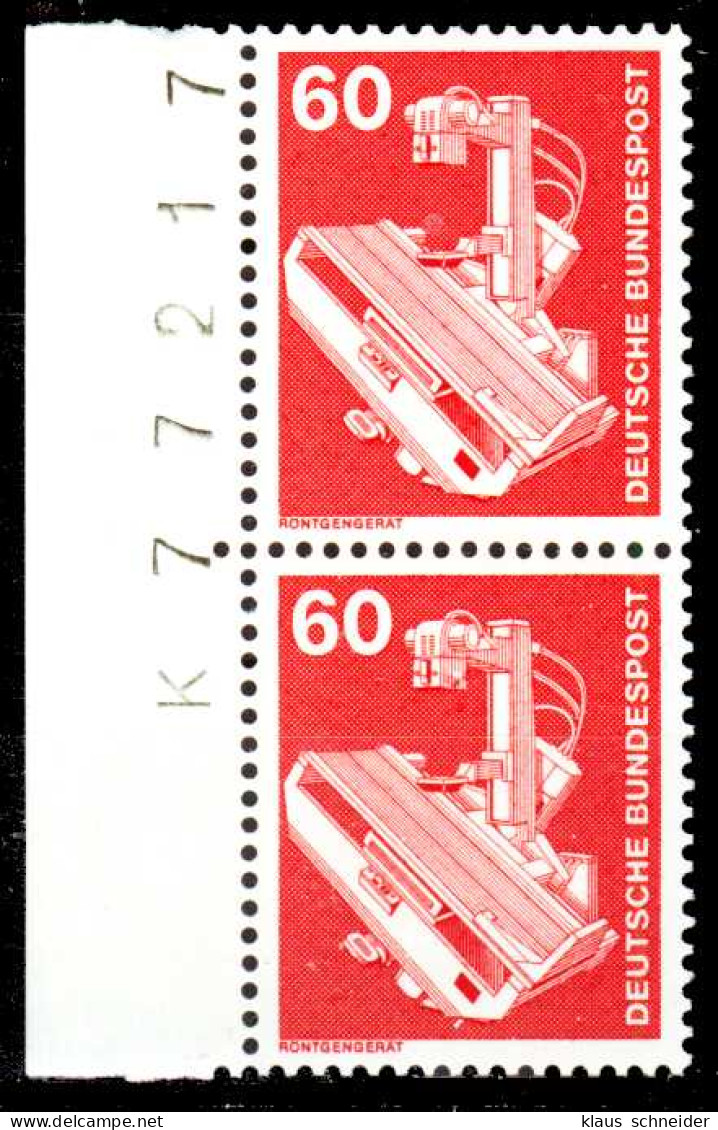 BRD DS INDUSTRIE U. TECHNIK Nr 990 Postfrisch SENKR PAA X2808CA - Unused Stamps