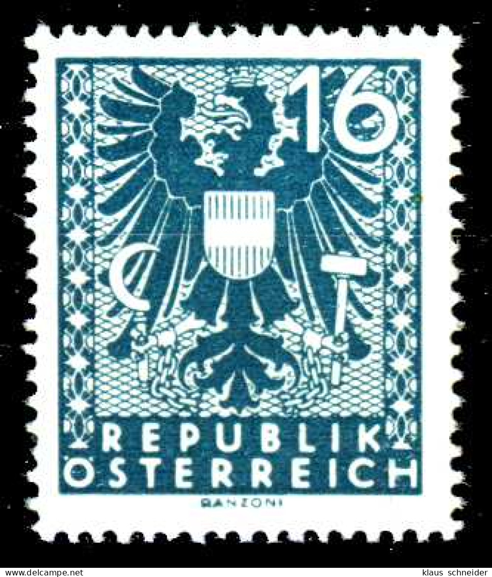 ÖSTERREICH 1945 Nr 705 Postfrisch S4CF092 - Nuovi