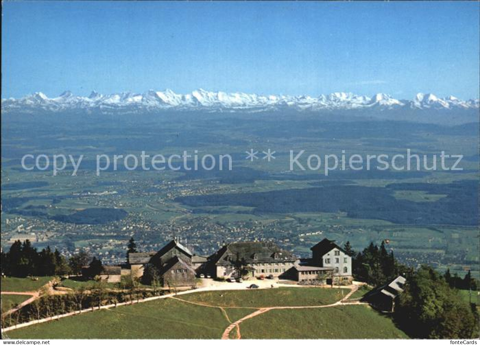 12484723 Solothurn Fliegeraufnahme Kurhaus Hotel Weissenstein Mit Alpenkette Sol - Other & Unclassified