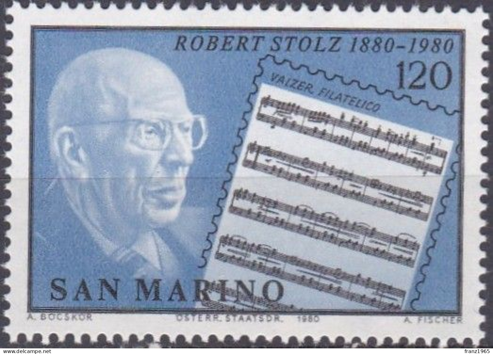 Robert Stolz (1880-1975), Composer - 1980 - Ungebraucht