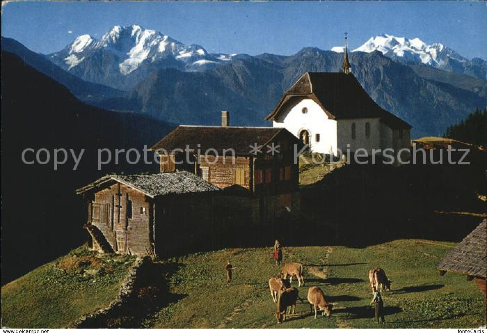 12484342 Bettmeralp VS Fletschhorn Dom  Bettmeralp - Sonstige & Ohne Zuordnung