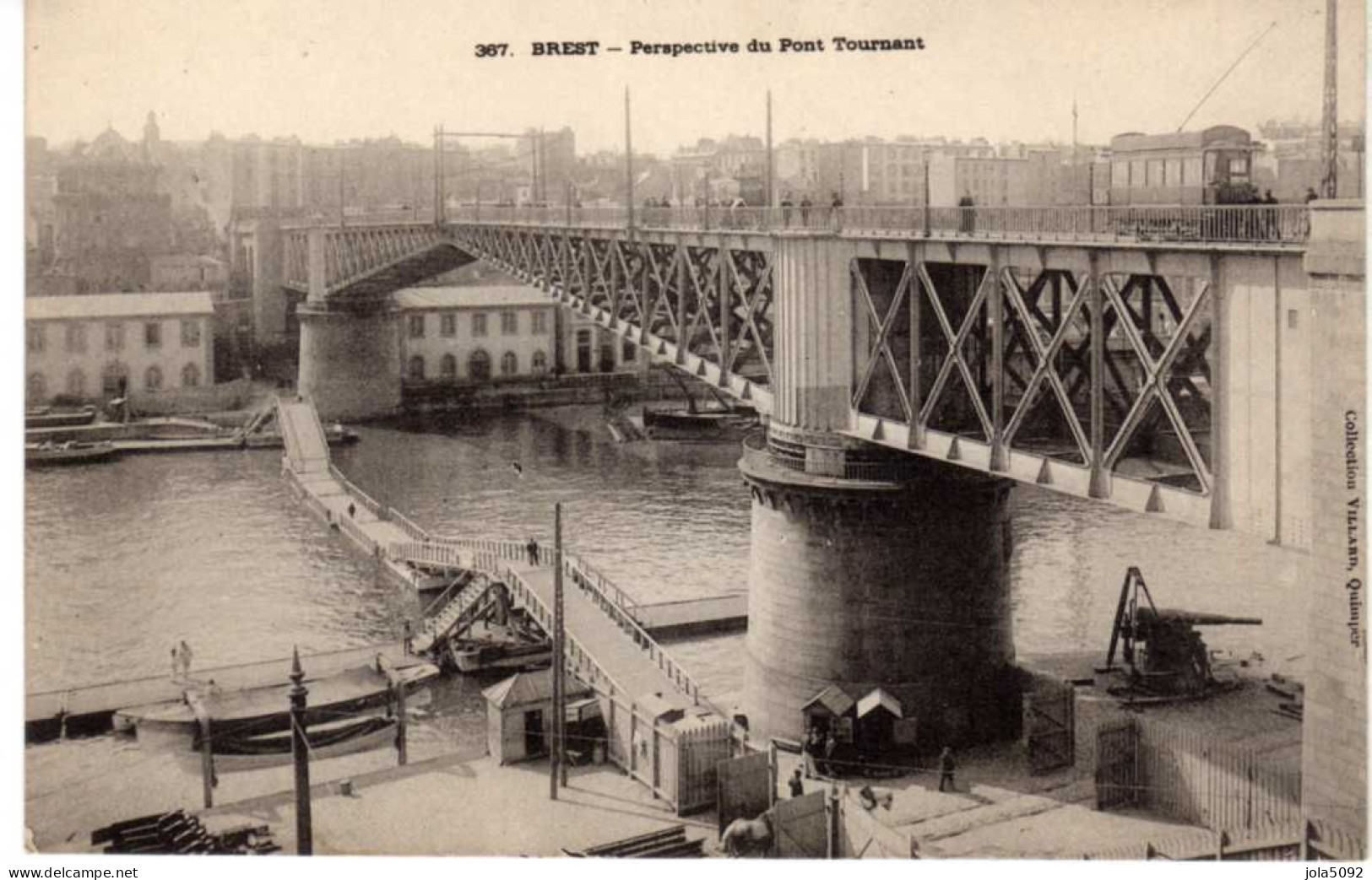 29 / BREST -Perspective Du Pont Tournant - Brest