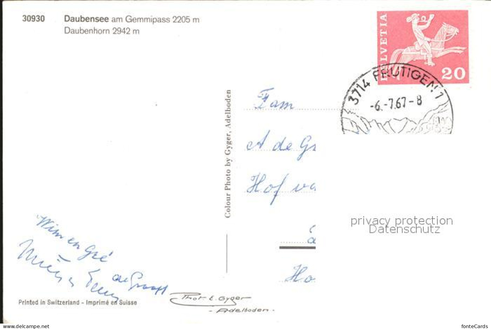 12482970 Daubensee Gebirgssee Am Gemmipass Daubensee - Other & Unclassified