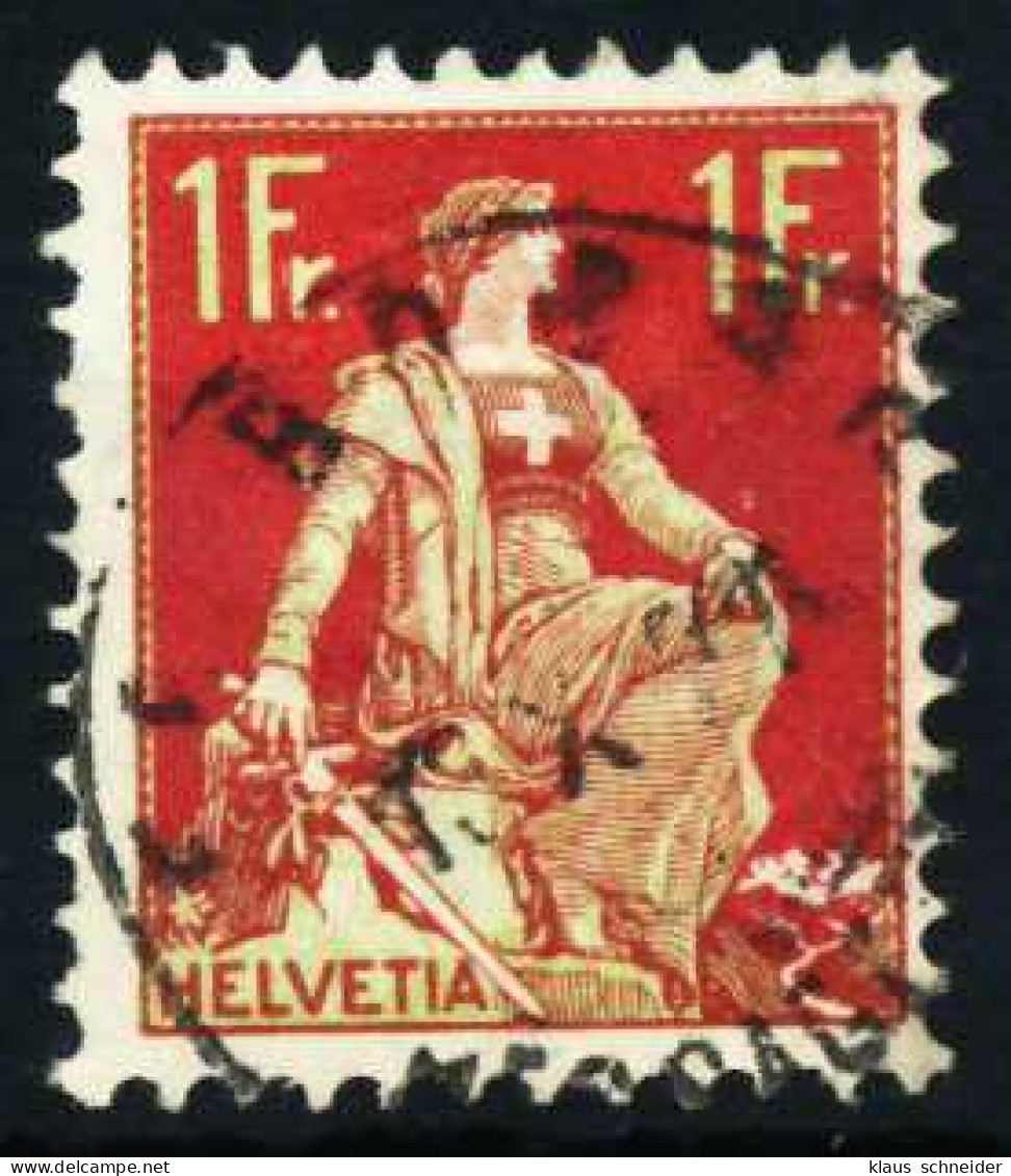 SCHWEIZ 1908 Nr 109x Gestempelt X4C627A - Oblitérés