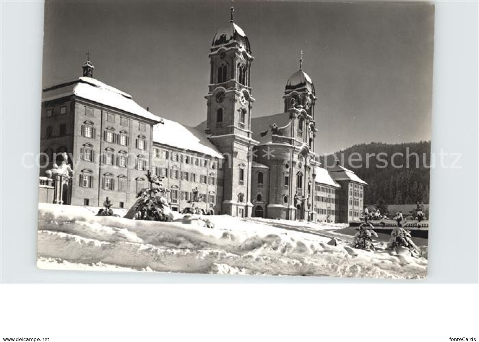 12482554 Einsiedeln SZ Klosterfront Einsiedeln - Sonstige & Ohne Zuordnung