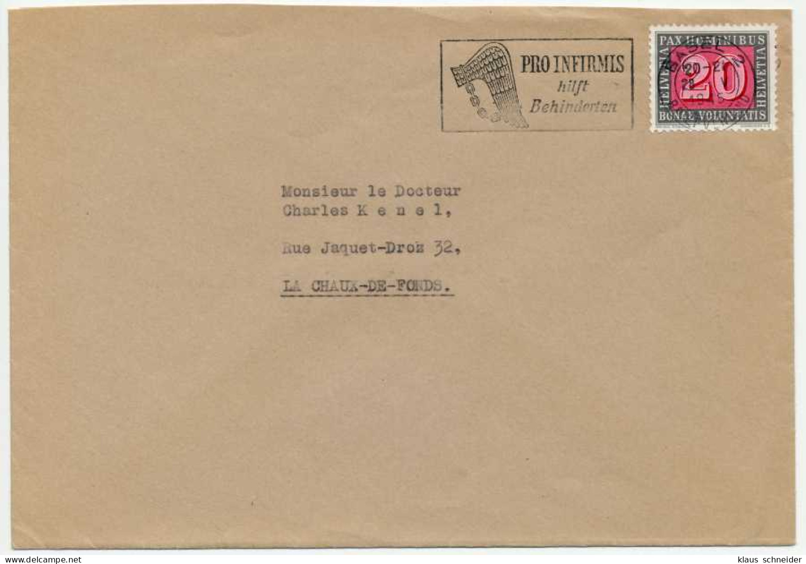 SCHWEIZ 1945 Nr 449 BRIEF EF X505A46 - Storia Postale