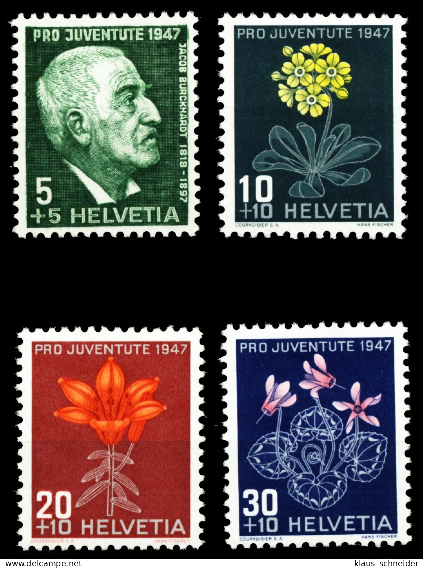 SCHWEIZ PRO JUVENTUTE Nr 488-491 Gestempelt X543C96 - Used Stamps