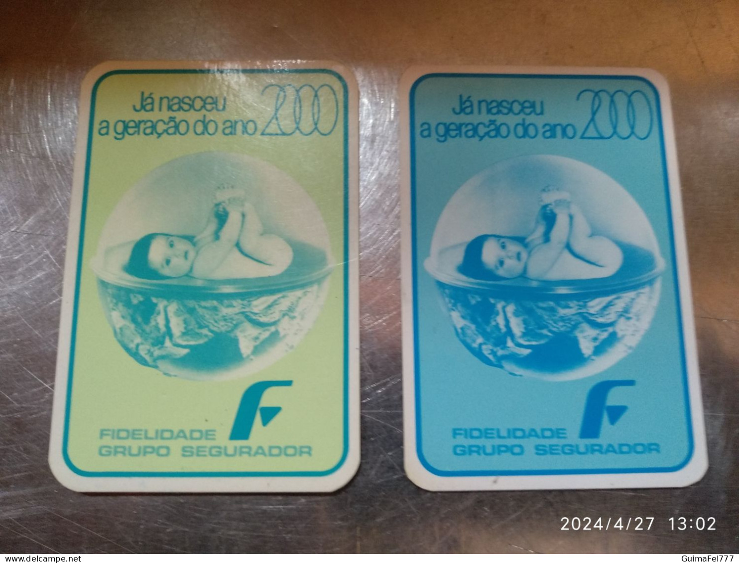 Calendários, Seguros Fidelidade- Bombarral - Petit Format : 1981-90