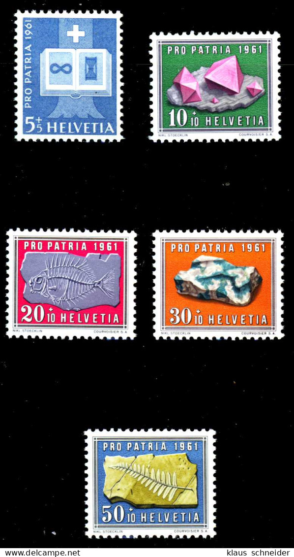 SCHWEIZ PRO PATRIA Nr 731-735 Postfrisch S8F16B2 - Unused Stamps